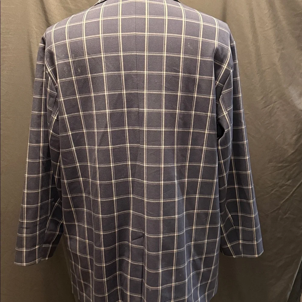 A New Day Gray Striped Blazer - Picture 3 of 5